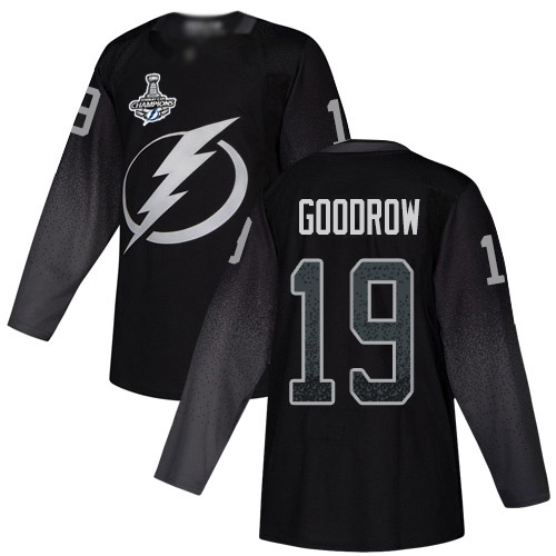 Adidas Tampa Bay Lightning Men #19 Barclay Goodrow Black Alternate Authentic 2020 Stanley Cup Champions Stitched NHL Jersey->tampa bay lightning->NHL Jersey